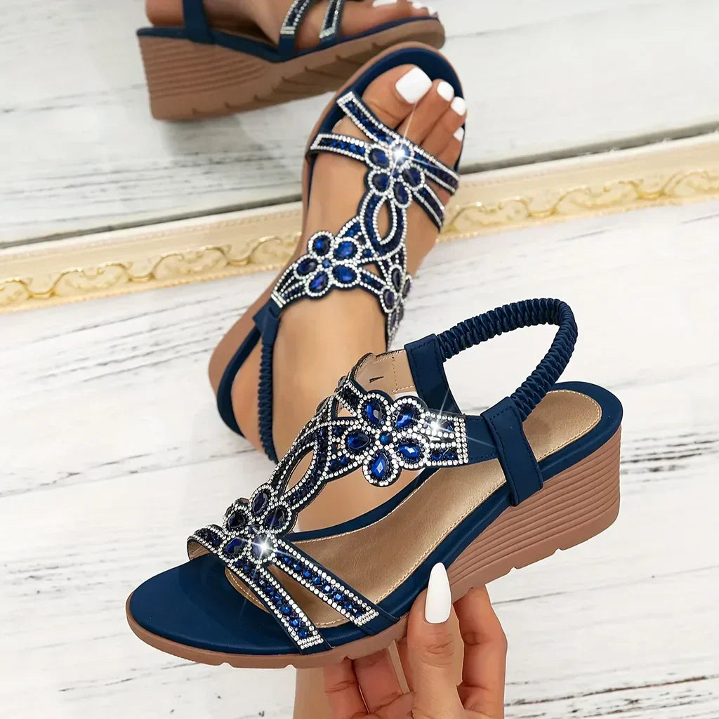 Nerelia Liesbeth - Sandali Wedge di Lusso