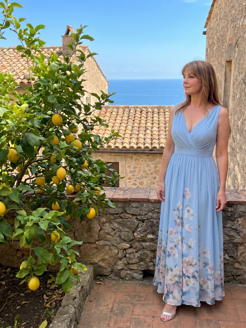 Abito Nerelia Clarissa – Fiori & Eleganza