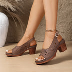 Emma Nerelia – Sandali Ergonomici con Tacco | Eleganza e Comfort Senza Dolore