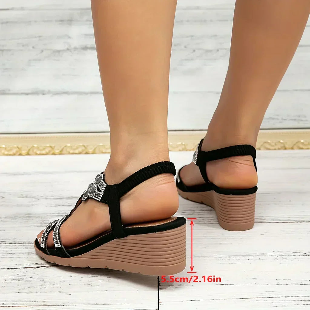 Nerelia Liesbeth - Sandali Wedge di Lusso