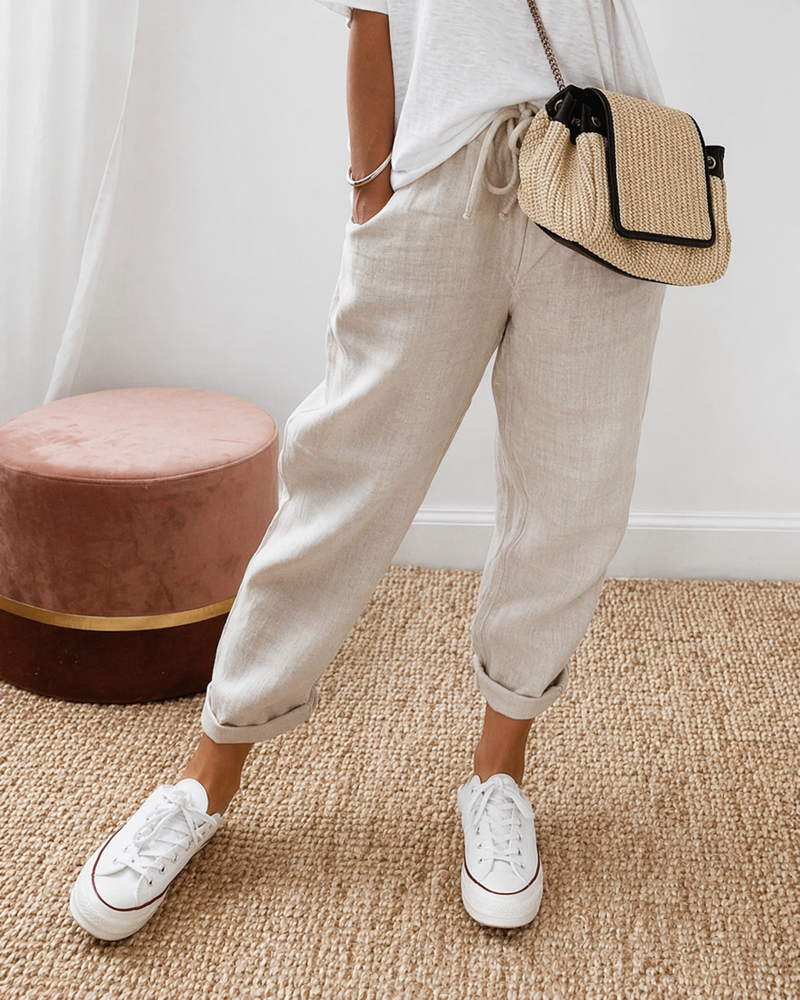 Pantaloni Nerelia Lianne – La Leggerezza che Stavi Cercando