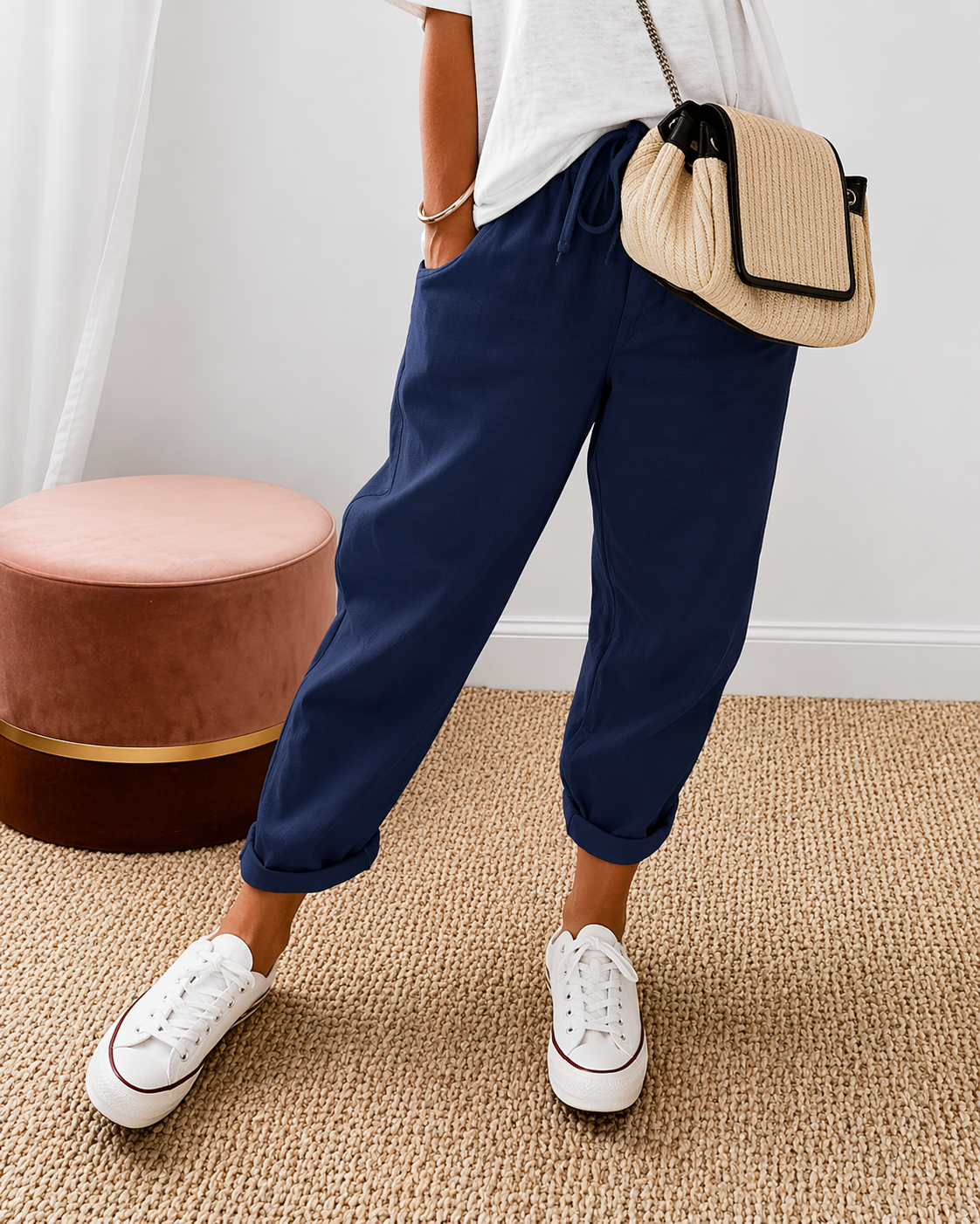 Pantaloni Nerelia Lianne – La Leggerezza che Stavi Cercando
