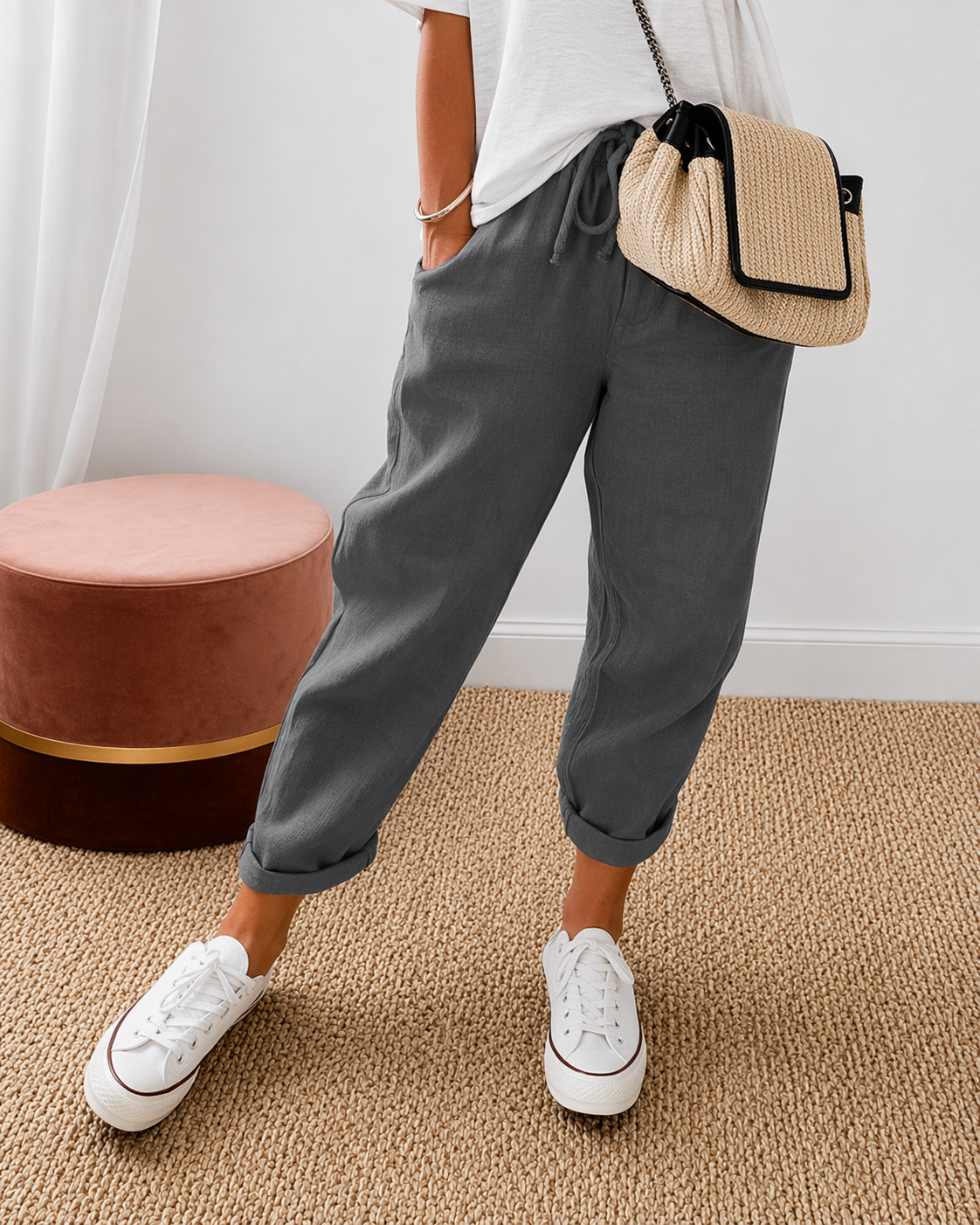 Pantaloni Nerelia Lianne – La Leggerezza che Stavi Cercando