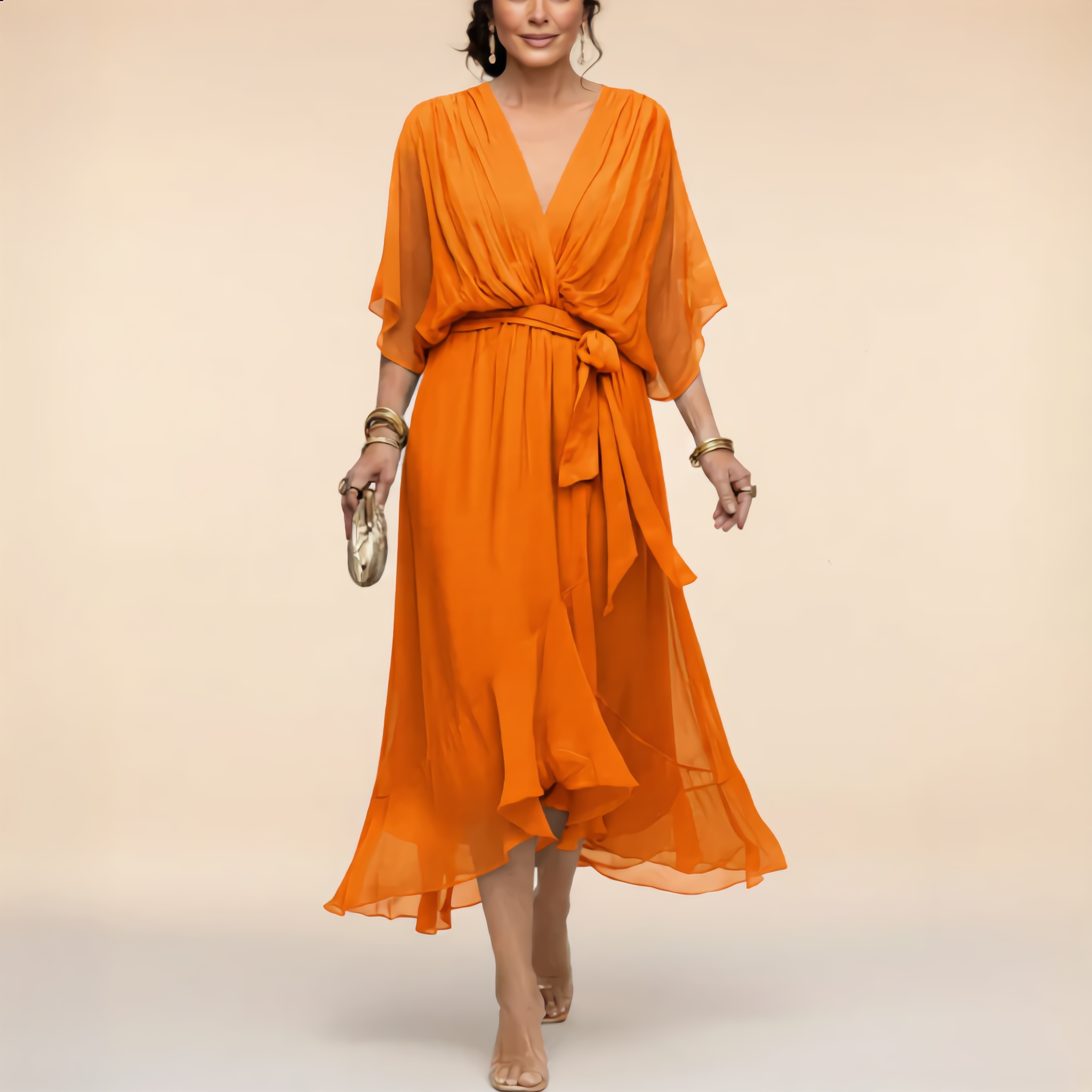 Nerelia Monica – Abito Estivo con Scollo a V