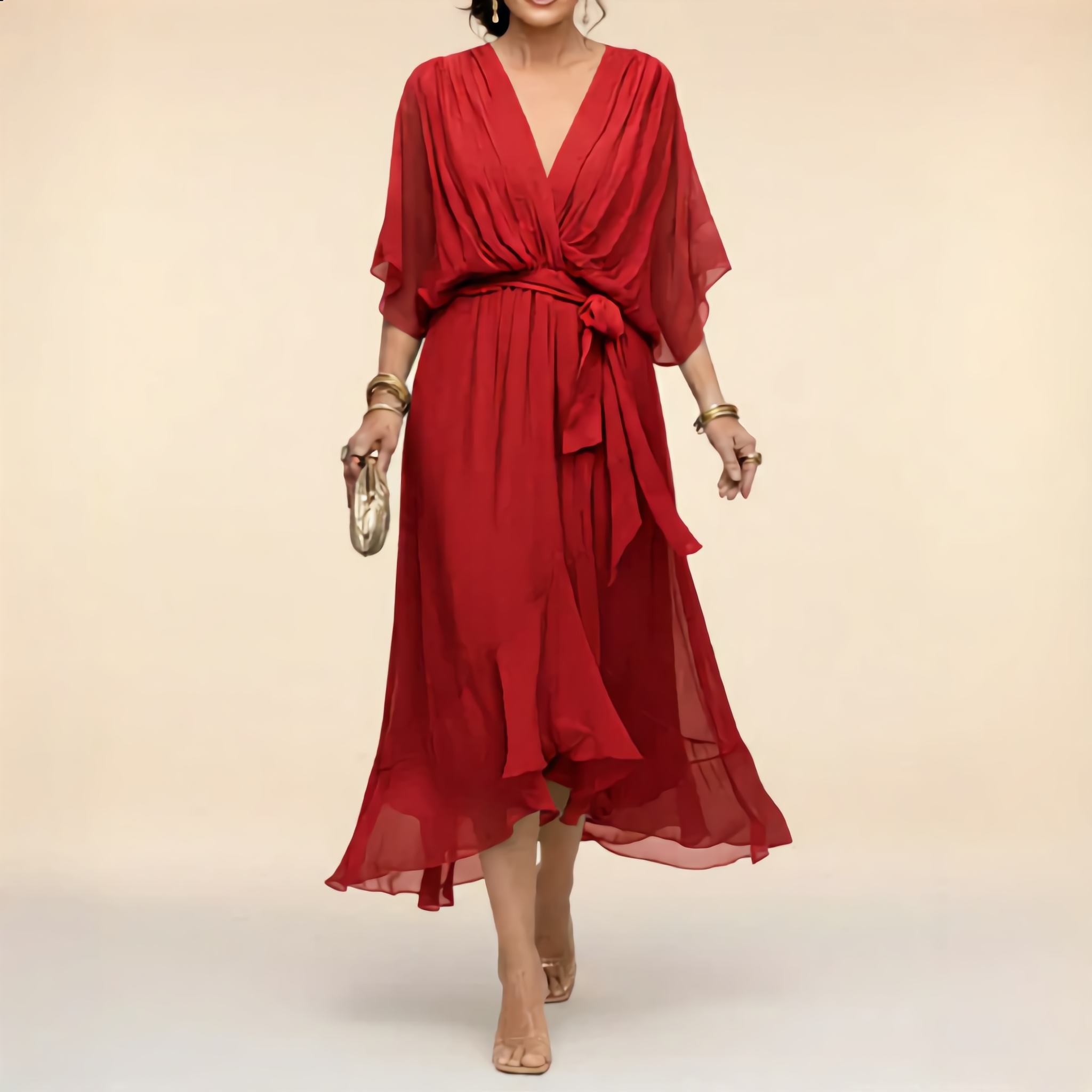 Nerelia Monica – Abito Estivo con Scollo a V