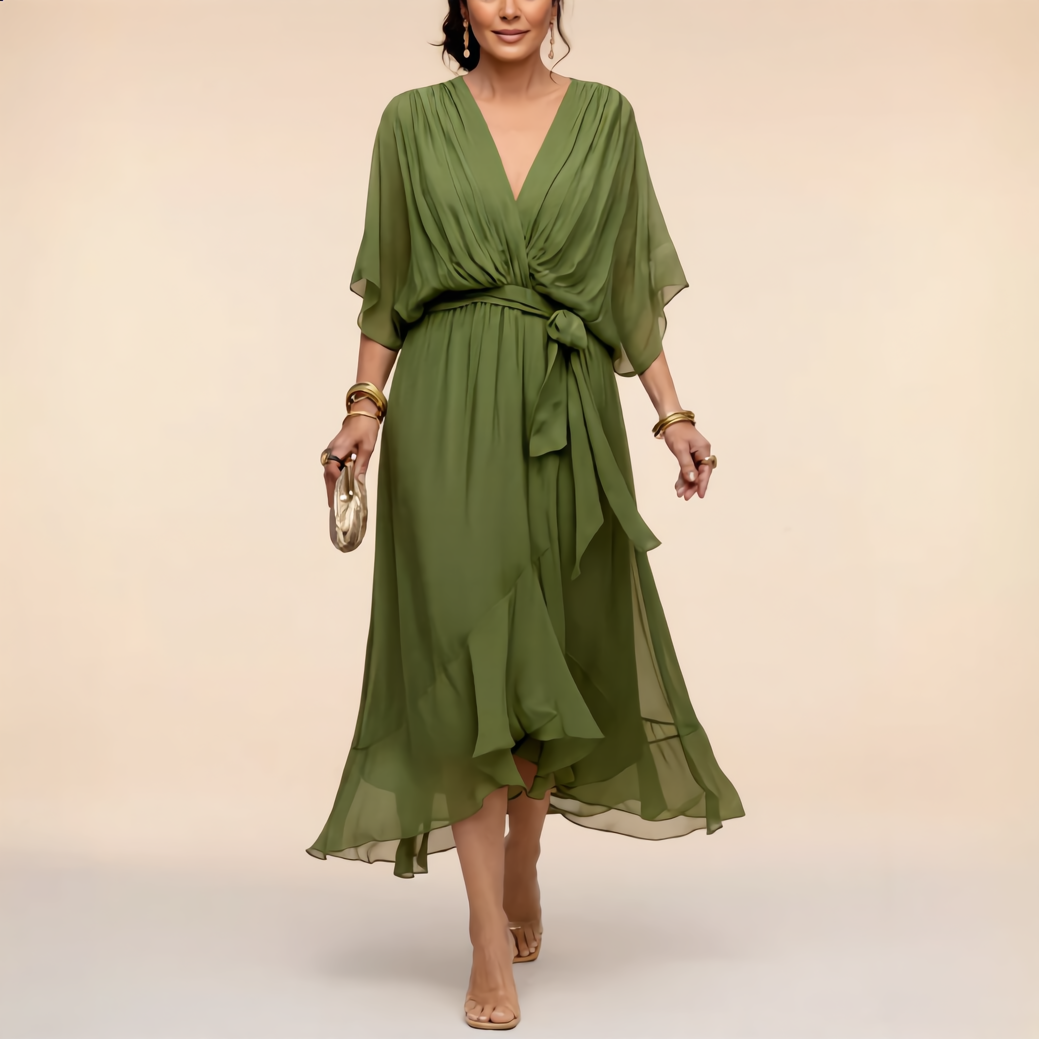 Nerelia Monica – Abito Estivo con Scollo a V