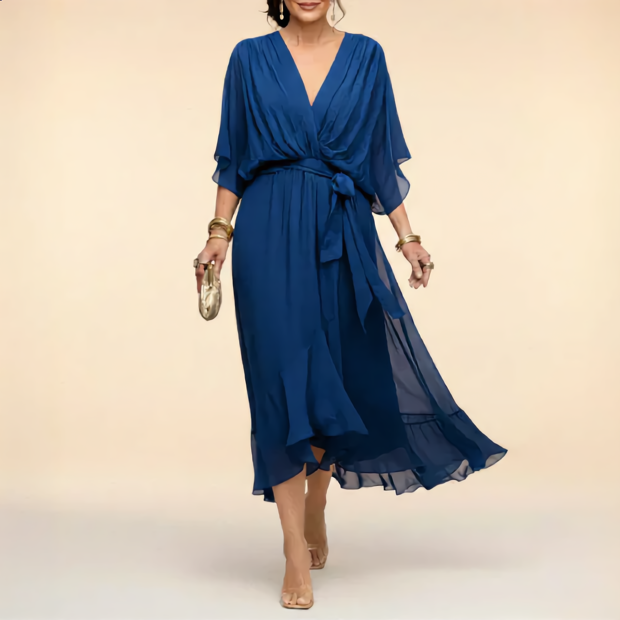 Nerelia Monica – Abito Estivo con Scollo a V