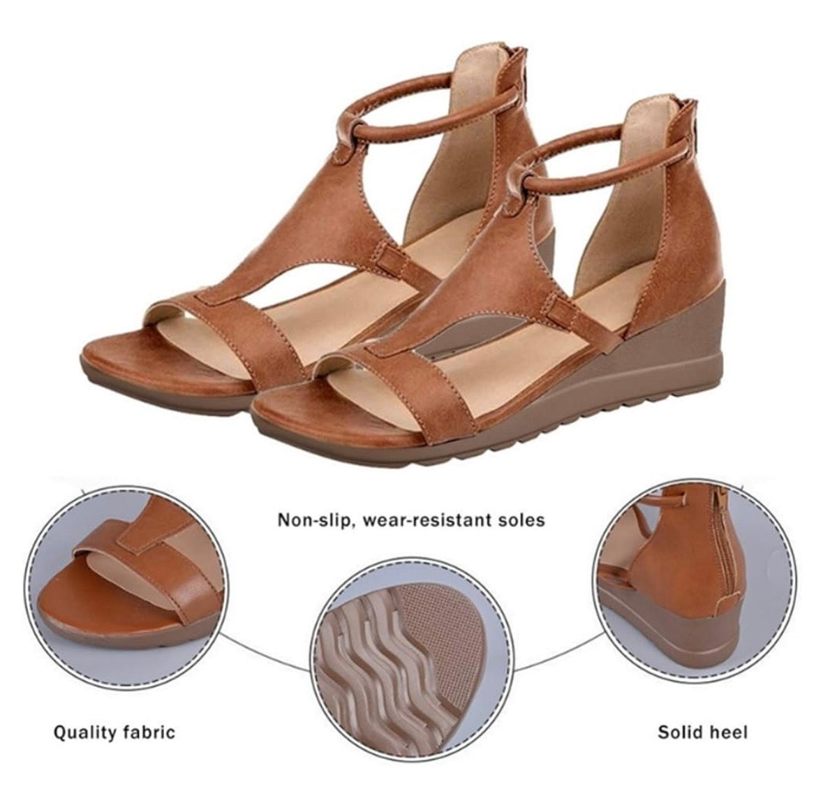 Nerelia Amara - Sandali Ergonomici Eleganti