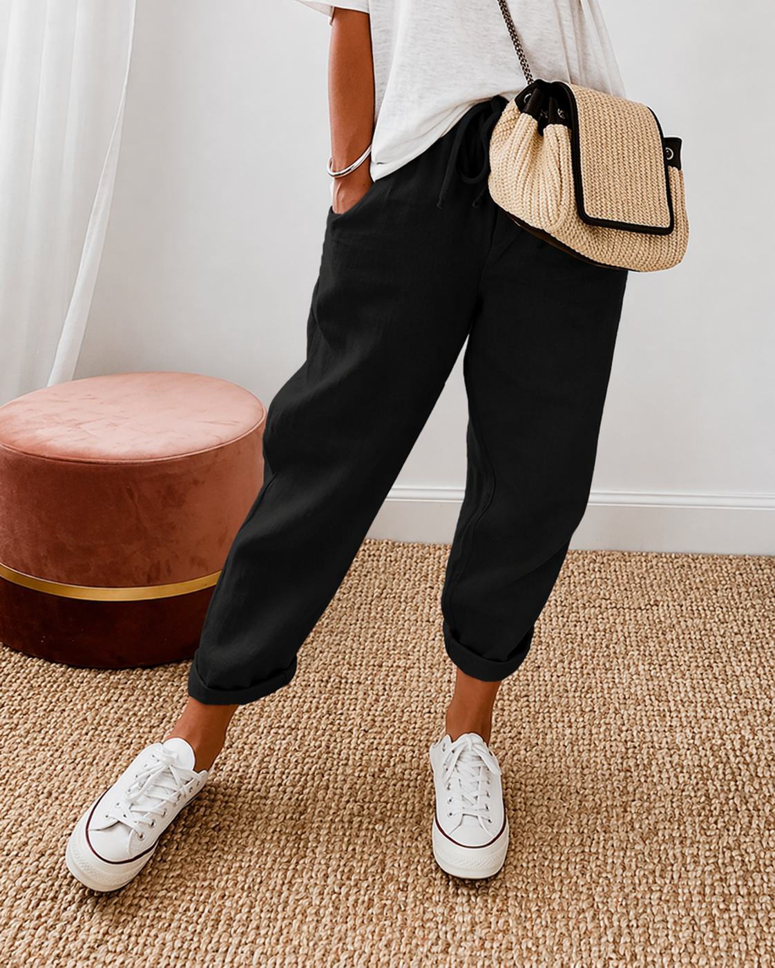 Pantaloni Nerelia Lianne – La Leggerezza che Stavi Cercando