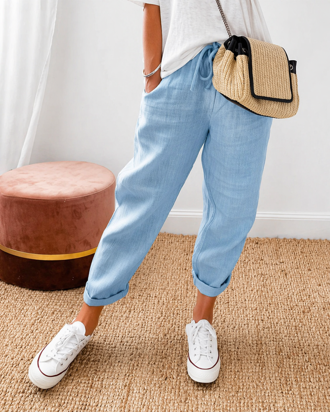 Pantaloni Nerelia Lianne – La Leggerezza che Stavi Cercando