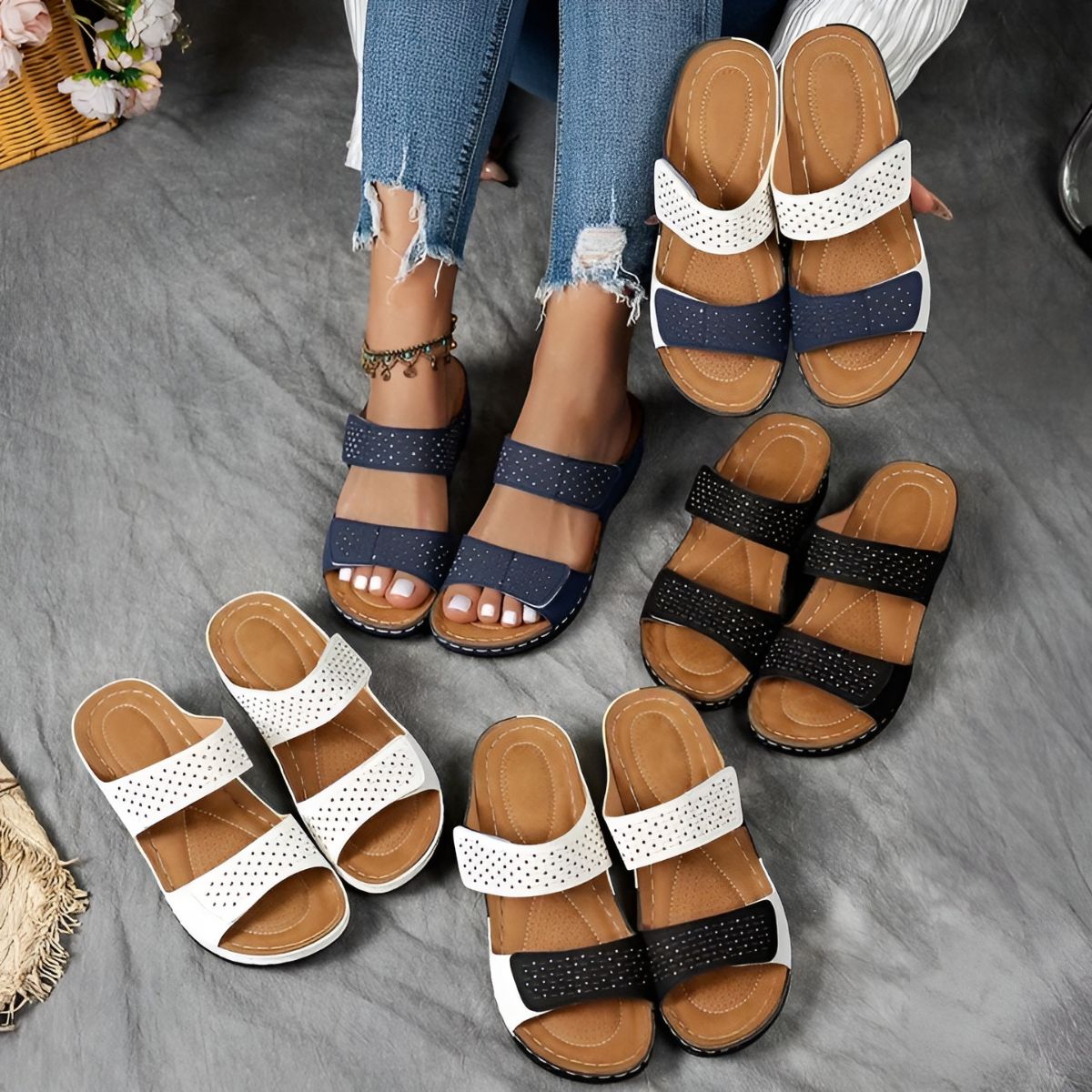 Lynn Nerelia – Sandali Ergonomici Eleganti | Comfort e Stile Tutto il Giorno