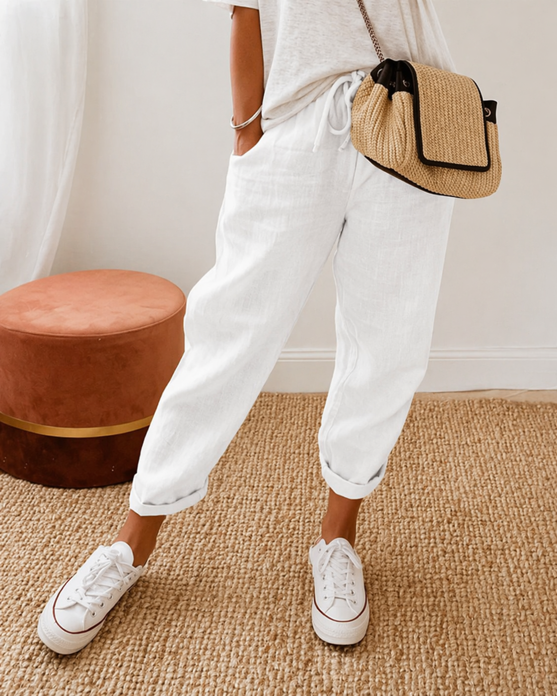Pantaloni Nerelia Lianne – La Leggerezza che Stavi Cercando