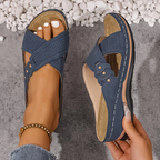 Nerelia Josien - Sandali Wedge Ergonomici