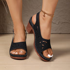 Emma Nerelia – Sandali Ergonomici con Tacco | Eleganza e Comfort Senza Dolore
