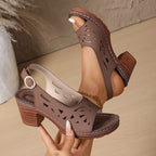 Emma Nerelia – Sandali Ergonomici con Tacco | Eleganza e Comfort Senza Dolore