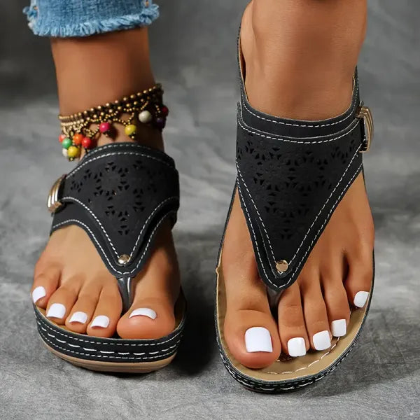 Nerelia Hanne - Sandali Ergonomici a Fascia