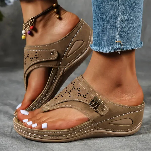 Nerelia Hanne - Sandali Ergonomici a Fascia